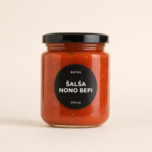Šalša Nono Bepi 370 ml Butul – studijska fotografija